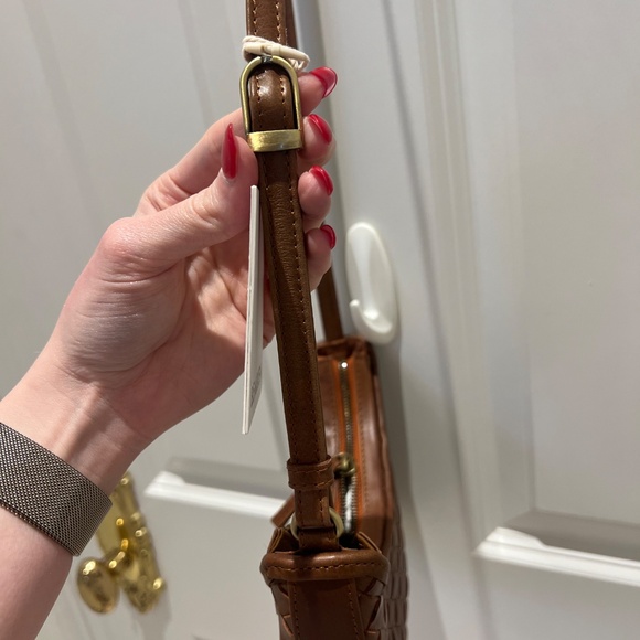 Bembien Mini Sling Bag - Carré Weave in Sienna (NWT) - Picture 5 of 6